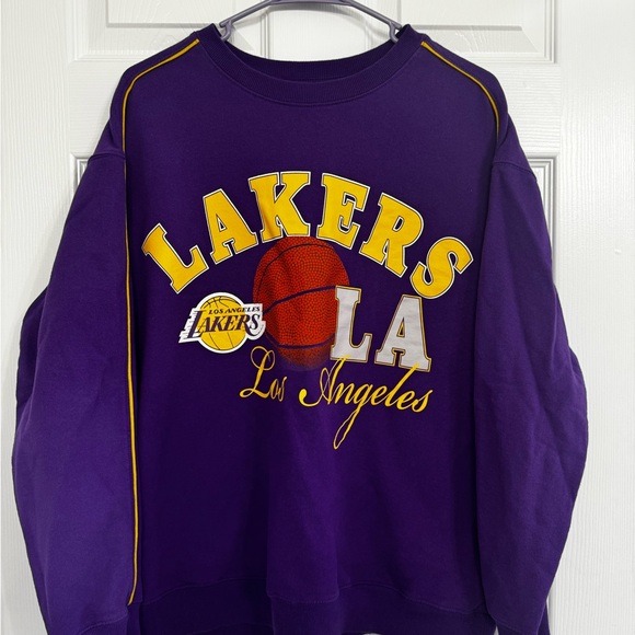 NBA Other - NBA Lakers Purple Crewneck